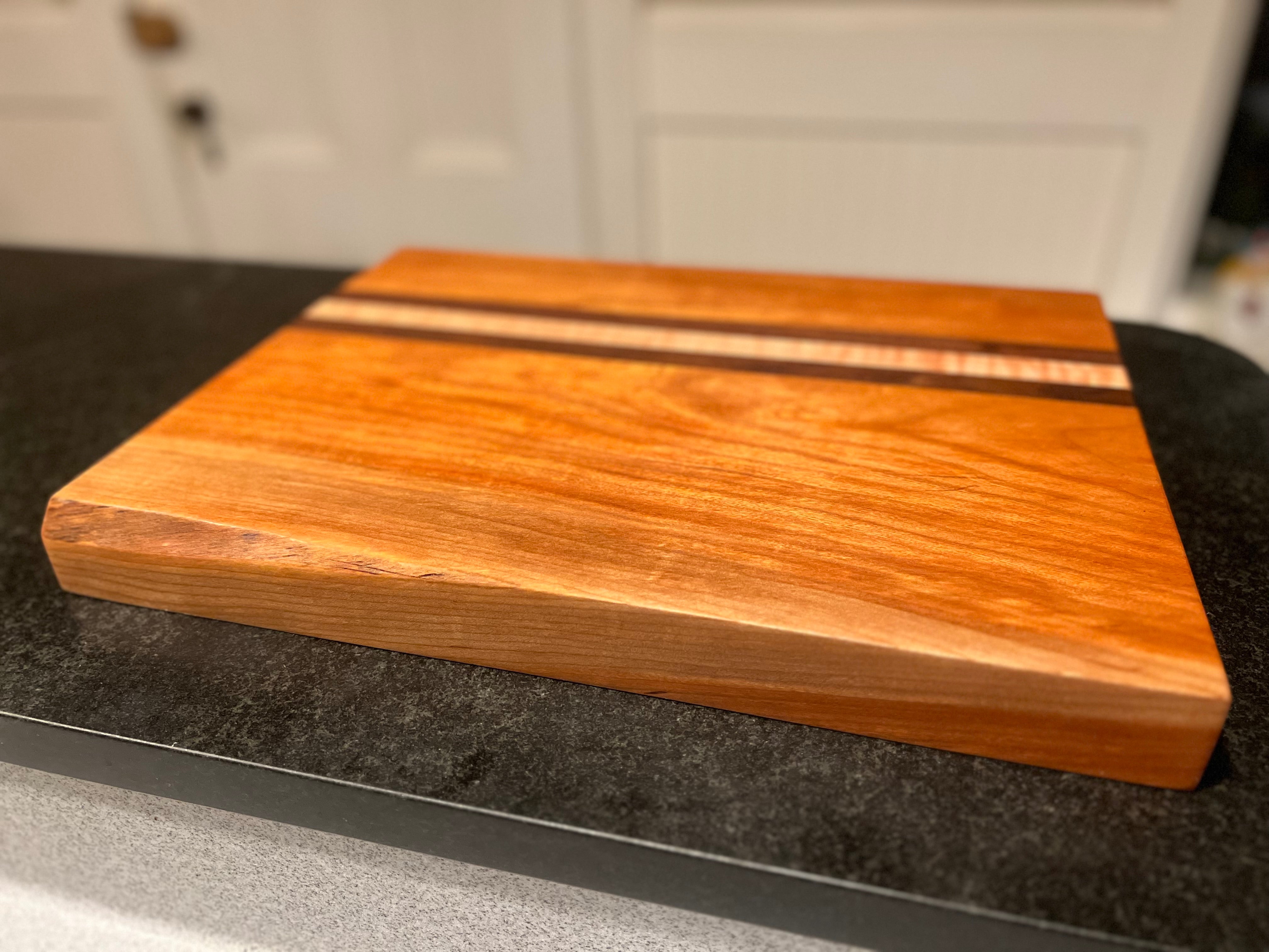 Charcuterie board Live Edge Cherry Wood on sale