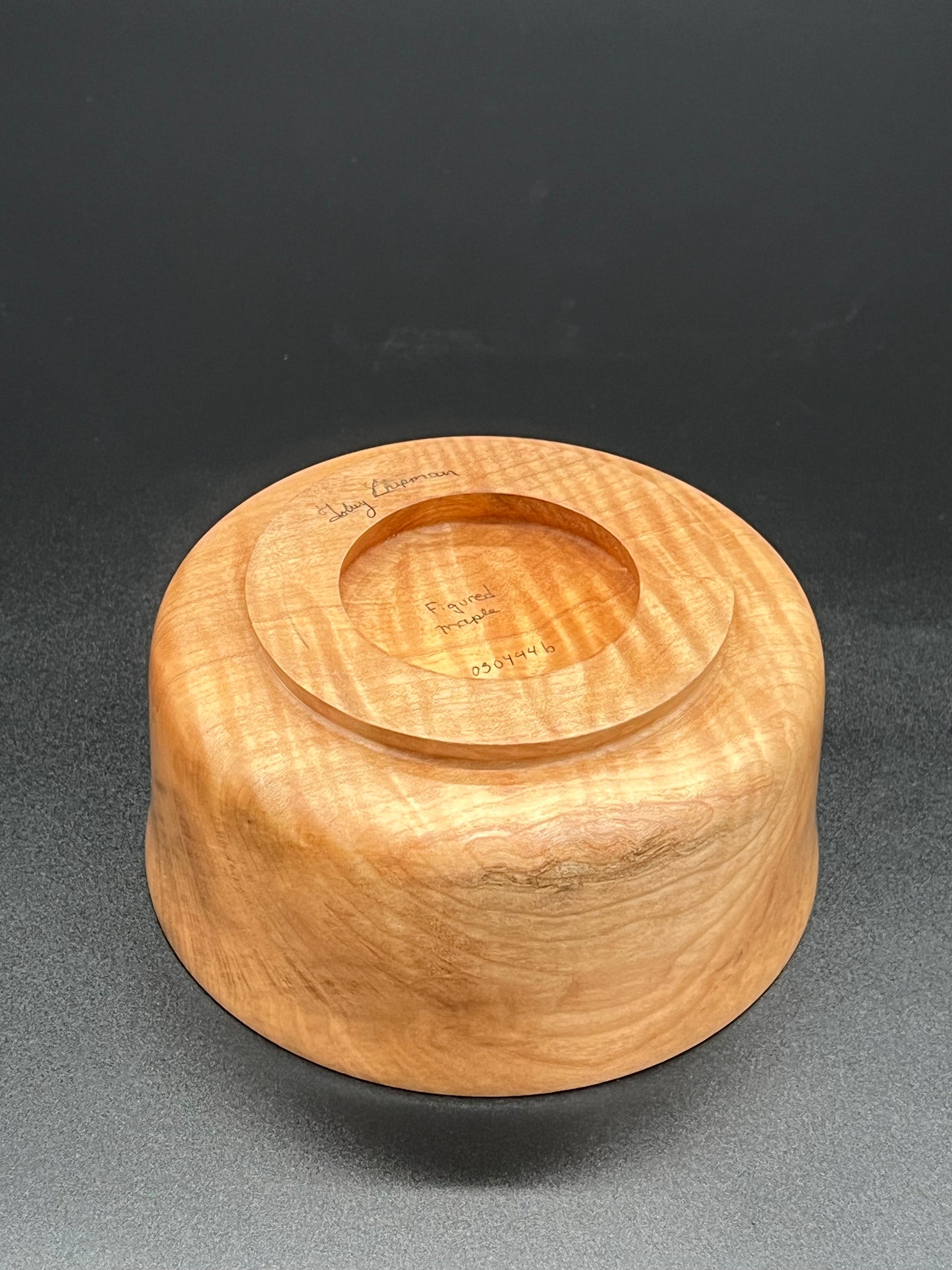 Highly Figured Flame Maple Bowl