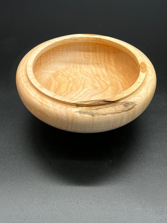 Figured Maple Bowl