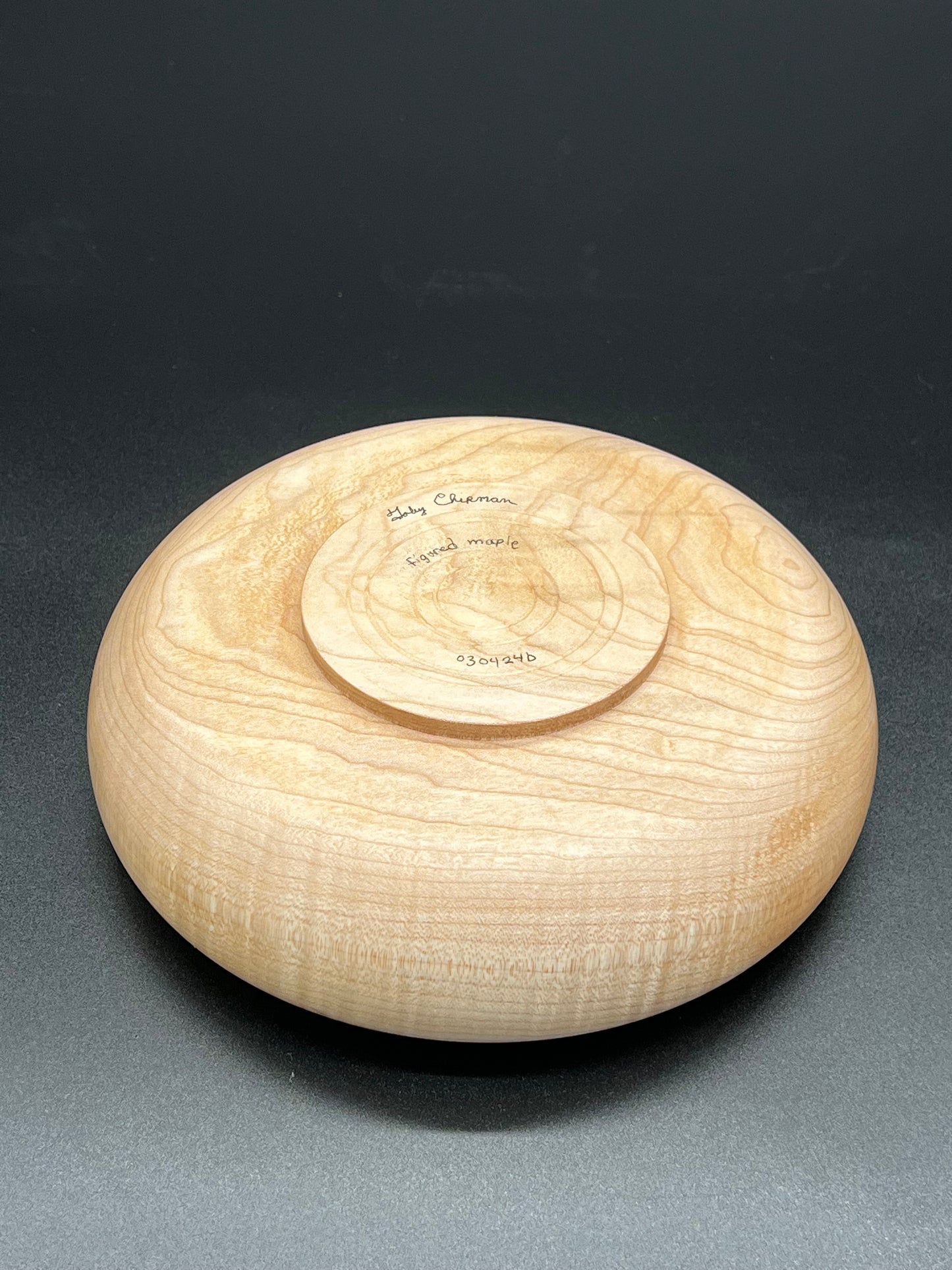 Figured Maple Bowl