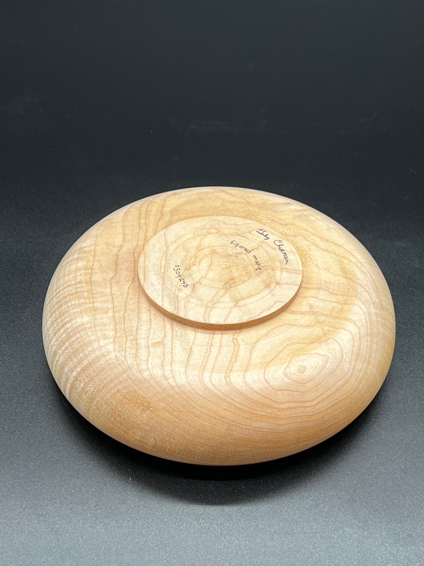 Figured Maple Bowl