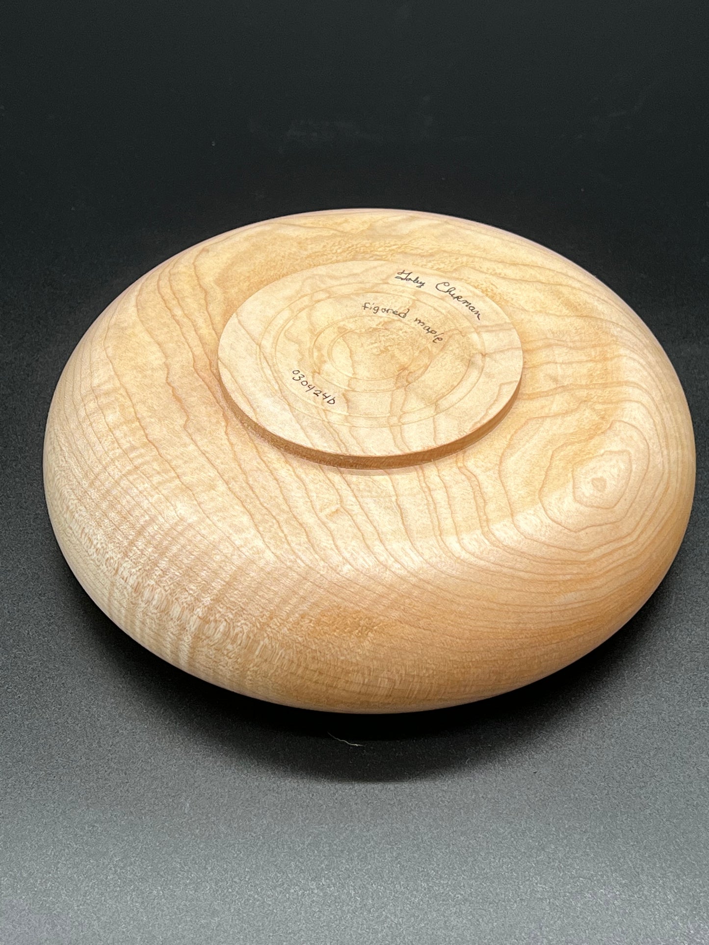 Figured Maple Bowl